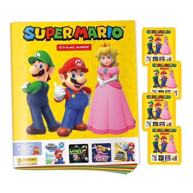 Multiset Super Mario 2025 Panini Stickers Edicion 1
