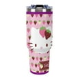 thumbnail image 2 of Hello Kitty 40 Oz Tumbler with Handle And Straw, Vacuum Insulated Stainless Steel Double Wall Water Bottle Travel Coffee Mug, Gifts for Women Boys Girls, 2 of 8