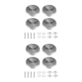 thumbnail image 1 of Bewildely 4set Multi-functional Pot Lid Access For Universal Cover Cookware Steel Cap Stylish Steel Cast Cover Knob Pot Top 2piezas, 1 of 6