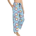 thumbnail image 2 of Fotbe Gnome Pool Party Women's Pajama Pants,Sleepwear Pants,Pj Bottoms Drawstring And Pockets-XX-Large, 2 of 9