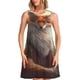 thumbnail image 1 of Easygdp Mystic Fox With Halo para Vestido Transpirable de Mujer, Vestido Suelto de Manga Corta con Pliegues y Bolsillos para el Verano, 1 of 7