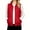 Red, variant on ClodeEU Women's Round Neck Zip Up Quilted Vest,Sleeveless Lightweight Casual Gilet with Pockets ,Women's S-XXL
