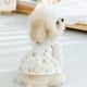 thumbnail image 3 of Xiao Hua Vestido para cachorro, bonito vestido de princesa para gato, falda para perritas pequeñas (A72, XXL), 3 of 4