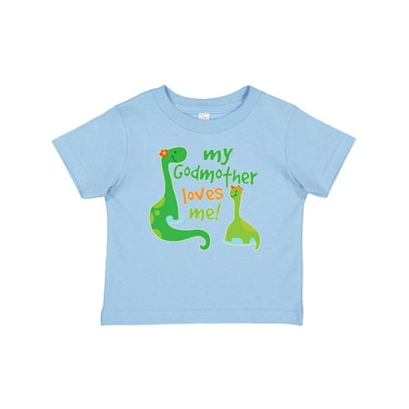 

Inktastic My Godmother Loves Me for Godchild Boys Baby T-Shirt