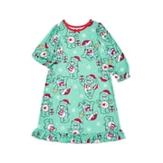 Care Bears Toddler Girls Pajama Nightgown, Sizes 2T-5T