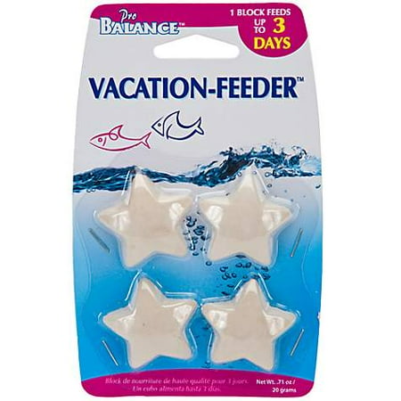 Vacation Gel Feeder - Penn Plax Star Shape Vacation Fish Feeder, 1 oz (pack of 1)