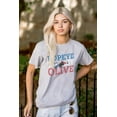 thumbnail image 3 of Popeye To My Olive Oyl Cute Couple Women's Graphic T Shirt Tees Brisco Brands S, 3 of 5