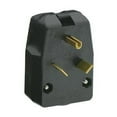 thumbnail image 1 of Leviton 00830-R55-00E 30 Amp 2-Pole 3 Wire Tralier Ang Plug, 1 of 1