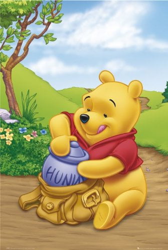Disney Winnie The Pooh Poster - Packing Hunny - New 24x36 - Walmart.com