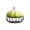Green black, variant on Ywmsfl Ceramic Iron Garlic Storage Basket Container Potato Sundries for Home Kitchen Countertop Fruit Organization Holder