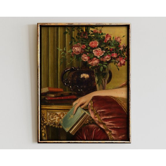 Funky Flower Vintage Art Wall Art Style Decor Room Interior Display Collection Accent