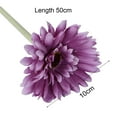 thumbnail image 4 of Leadrop 1Pc Artificial Flower DIY Beautiful Real Touch Fake Chrysanthemum Flower Branch Home Decoration for Garden, 4 of 11