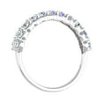 thumbnail image 2 of 0.68 Carat Natural Diamond Wedding Ring in 14K White Gold (Ring Size 10.25) (SI1-SI2 Clarity), 2 of 5