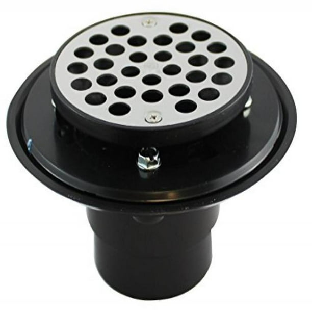 Canplas 331957SS Shower Drain with Low Profile Bolt Down