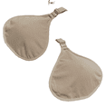 thumbnail image 6 of BIMEI 2 Pcs Adjustable Hook Silicone Breast Protective Pockets Sleeves Cotton Protector Bag for Mastectomy Fake Breast，Triangular，Beige，L, 6 of 6