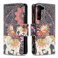 thumbnail image 4 of Allytech Wallet Case Compatible with Samsung Galaxy S23 Plus (6.6 inch) 2023, 9 Card Holder & Zipper Pocket PU Leather Anti-Shock Kickstand Case with Hand Strap for Galaxy S23+ 5G, Mandala Elephant, 4 of 5