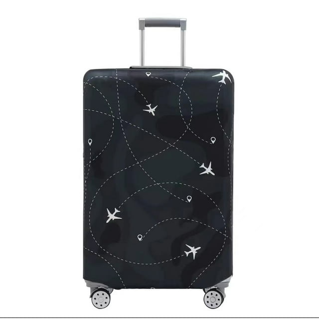 Luggage Cover Stretch Fabric Suitcase Protector Baggage Dust Case Cover Suitable for18-32 Inch Suitcase Case Travel accessories airplane M