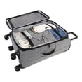 thumbnail image 3 of Swiss Mobility -YYZ Collection - VALISE SOUPLE AVEC ROUES DOUBLES 360° - GRIS FONÇÉ, 3 of 5