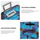 thumbnail image 3 of Balery Blue Butterflies Funda de equipaje, fundas para maletas, elástica, lavable, protector de maletas, compatible con maletas de 18 a 32 pulgadas-X-Large, 3 of 7