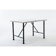 thumbnail image 2 of Boraam 77001 Anders Dining Table, White & Black, 2 of 5
