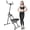 Gunmetal + Iron, variant on Stair Stepper Machine, Vertical Climber Exercise Equipment with LCD Display, Compact Cardio Step Trainer for Full-Body Home Workouts