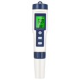 thumbnail image 2 of Multifunctional 5-in-1 Water Quality Tester, LCD Backlight Digital Water Quality Tester, Portable Water PH and EC Testing Pen, Swimming Pool Salinity Monitor, Drinking Water TDS Tester, 2 of 7