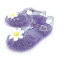 thumbnail image 1 of Zapatos de niña con flores de margaritas, zapatos de gelatina para bebé princesa Baotou, zapatos romanos, 1 of 6