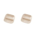 thumbnail image 3 of Thinsony Small Plates Food Snack Dish Seasoning Sauce Eco-friendly Plate beige 2Set, 3 of 6