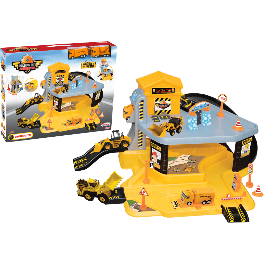 Dede Construction Site Garage Set 