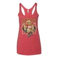 thumbnail image 2 of Wild Bobby, San Francisco Fan | SF Fantasy Football ,Sports, Women Tri-Blend Racerback Tank Top, Vintage Red, Large, 2 of 4