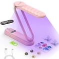 thumbnail image 1 of Lámpara UV inalámbrica para resina PPESULK, 34 LED, 3000 mAh, rosa, 1 of 7