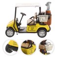 thumbnail image 3 of MOVTOTOP Small Golf Cart Model Decorative Golf Cart Figurine Desktop Golf Cart Model Ornament, 3 of 7