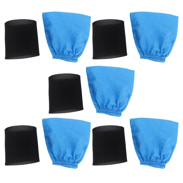 5X Bolsas de Filtro Textil Filtro de Espuma HúMeda Y para MV1 WD1 WD2 WD3 Bolsa de Filtro para Aspiradora Piezas de Aspiradora