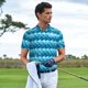 thumbnail image 3 of Fotbe Pearlescent Scales Camiseta Polo de Golf para Hombre con Estampado – Camisa Deportiva Transpirable con Cuello Abotonado-Large, 3 of 6