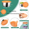 thumbnail image 2 of 3Pcs 50Ml Salad Dressing Container to Go, Stainless Steel Condiment Containers Cups with Silicone Lids for Bento Box, 2 of 7