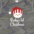 thumbnail image 4 of Inktastic Babys 1st Christmas Snowman Boys or Girls Baby Bodysuit, 4 of 5