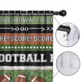 thumbnail image 4 of Blackout Kids Curtains,Colorful Football Field and Balls Pattern Childrens Insulated Curtains Set Of 2,Bedroom Essentials,Toddler Room Decor 42"x84", 4 of 5