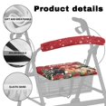thumbnail image 5 of HELLHERO Christmas Puppy Rollator Seat Covers Breathable Seat & Back Covers & Anti-Slip Cover for Elderly with Secure Fit Non-Slip Cover, 5 of 7