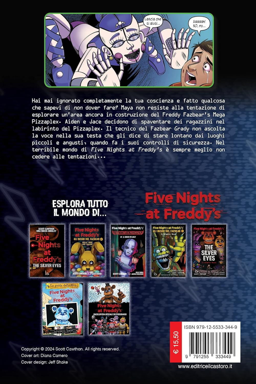 Scott Cawthon,Macky Pamintuan,Diana Five nights at Freddy's. I racconti del Pizzap (Paperback)