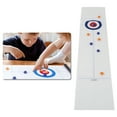 thumbnail image 1 of Curling Game, Simple Light Weight Curling Board, Stainless Steel Foldable Small Size For Adults Children, 1 of 8