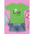 thumbnail image 3 of Live Simply Daisy T-Shirt Juniors -Image by Shutterstock,  x-Small, 3 of 4