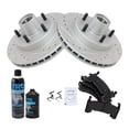 thumbnail image 2 of TRQ Front Brake Pad & Performance Rotor Kit for Chevy GMC Buick Pontiac BKA21306, 2 of 6