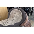 thumbnail image 6 of 15 In Hilason Western Horse Barrel Flex Tree Trail Genuine American Leather Saddle Brown, 6 of 7