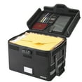 thumbnail image 1 of VEVOR Fireproof Document Box, 1832 ℉ Heat Insulated Fireproof & Waterproof Box with Lock, Portable File Storage Security Organizer Home Office Travel Use, for Passports, Important Documents & Files, 1 of 9