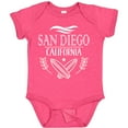 thumbnail image 3 of Inktastic San Diego California Cute Surfing Boys or Girls Baby Bodysuit, 3 of 5