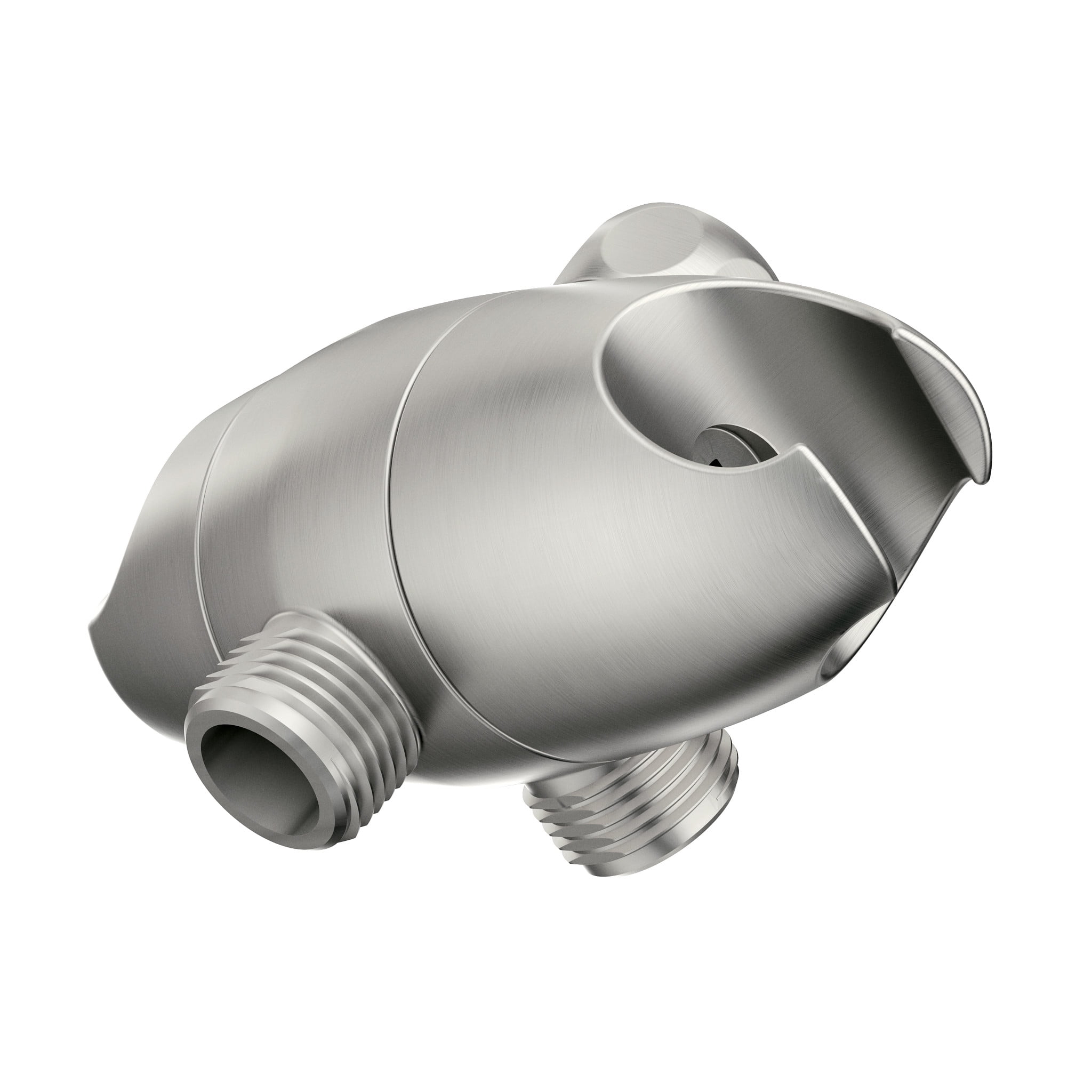 (2 pack) Attune 8-spray 4 in. Shower Head with Handheld Spray Combo in Spot Resist Brushed Nickel