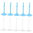 thumbnail image 4 of UPOUART Girls Toys Doll Display Rack 20Pcs Plastic Fixing Support Accessory 8.3x3.7x2.8in, 4 of 5