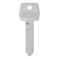 Hillman 5930896 KeyKrafter Automotive Silver Universal Key Blank, 23 Double Sided - Pack of 4