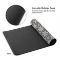 thumbnail image 3 of Kdxio Sparkling Snowflakes Print Large Gaming Mouse Pad,Non-Slip Base,Water Resist Keyboard Pad for Gamer,Office & Home,29.5 x 15.8 in, 3 of 6