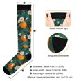 thumbnail image 3 of FORMRS Womens Knee High Socks Casual Long Thick Travel Daily Wear, 2 Pairs, Orange Leaves, 3 of 6